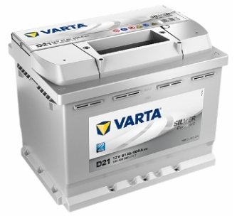 Akumulator 12V 61Ah 600A VARTA Silver desno+